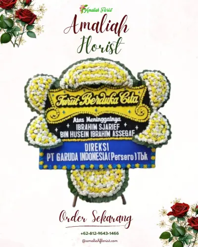 Papan Bunga Duka di Argasoka